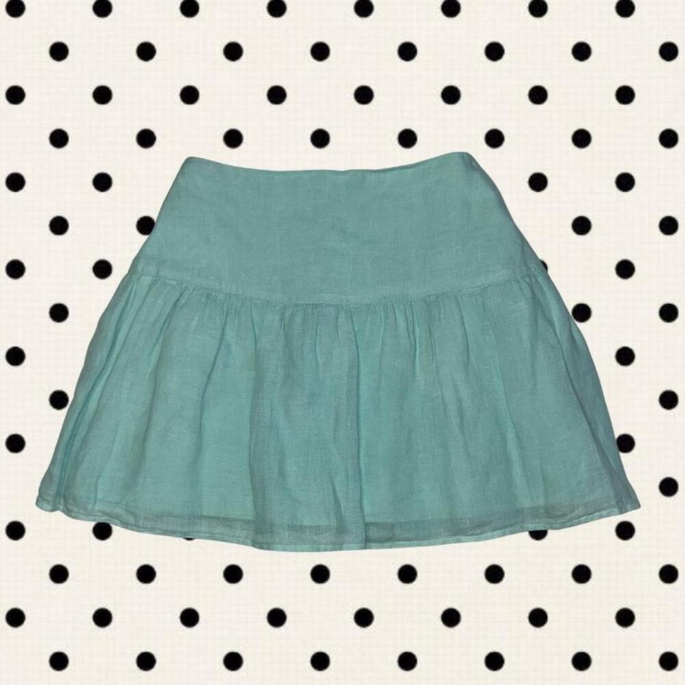 NWOT Vinyard Vines linen mini skirt